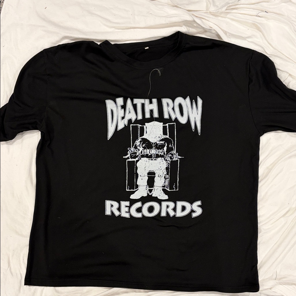 Death Row Records Black T-Shirt